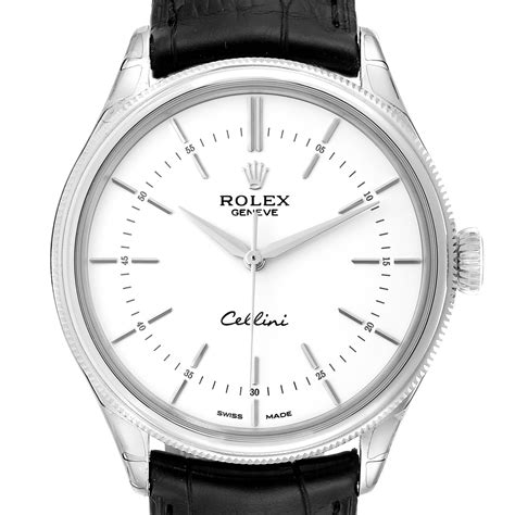 cellini rolex white gold|rolex cellini gold price.